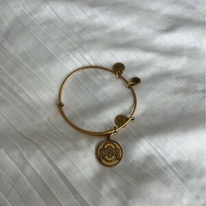 Alex and Ani Gold Ohio State Charm Bracelet
